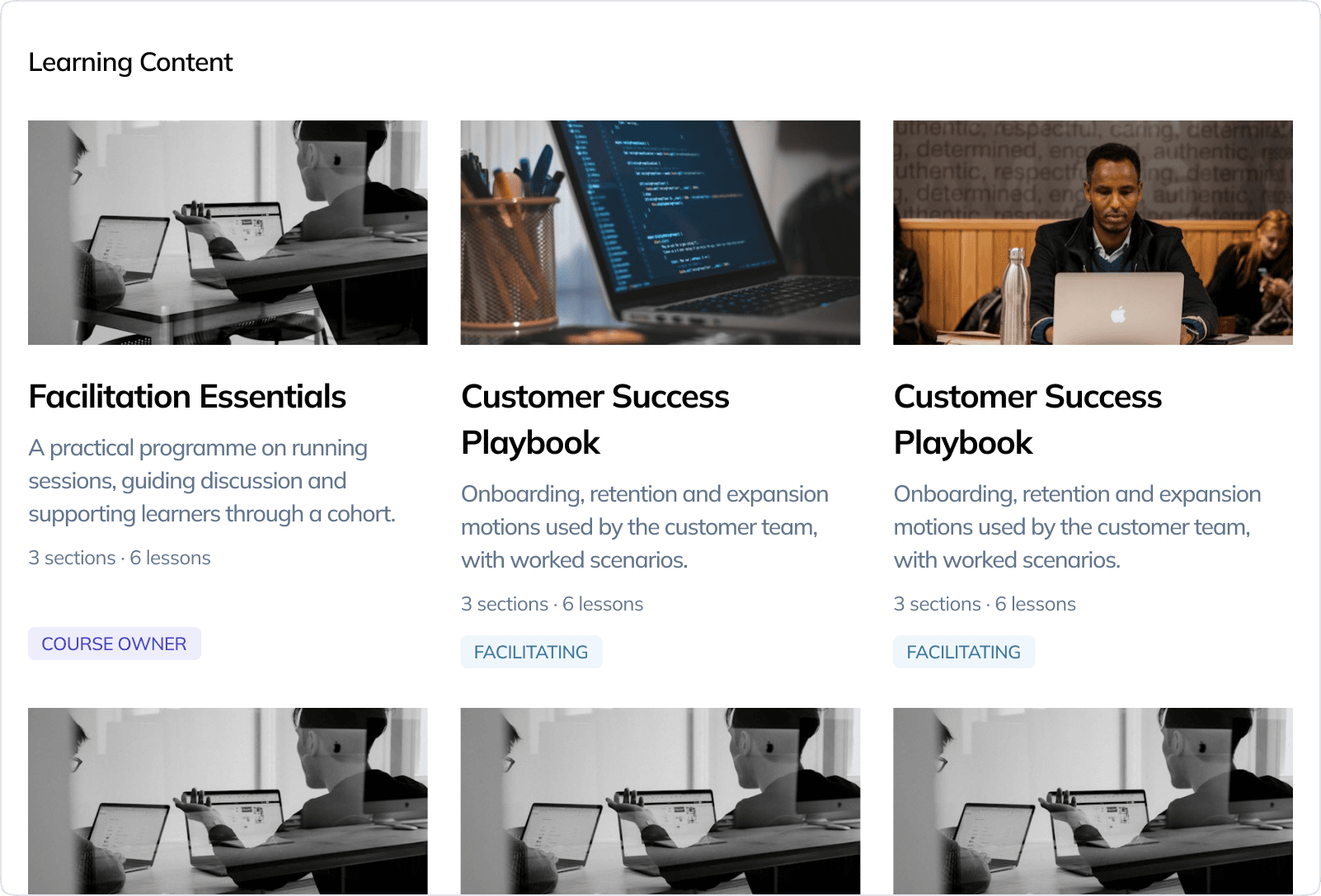 OmniXtra academy course catalogue